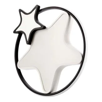 CANDELLUX 14-35752 ASTRE lampa sufit. plafon brązowy+biały 36W LED 3000-6500K klosz biały z pilotem