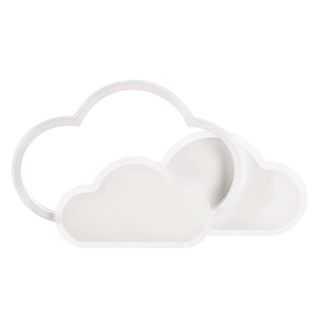 CANDELLUX 14-35769 OBLACI lampa sufitowa plafon złoty 24W LED 2800-6500K maskownica biała z pilotem
