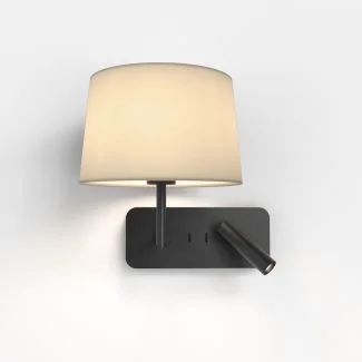 ASTRO 1406013 Side by Side Grande USB lampka do czytania czarny