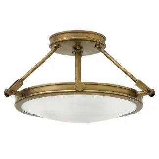 ELSTEAD Collier HK-COLLIER-SF-S 3 Light Semi-Flush