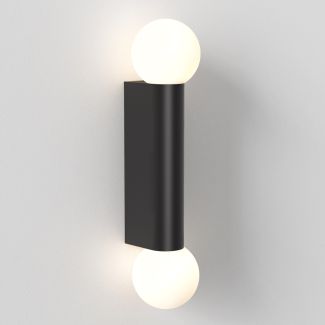 ASTRO 1459006 Ortona Twin lampa ścienna czarny