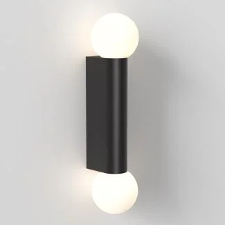 ASTRO 1459006 Ortona Twin lampa ścienna czarny