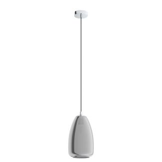EGLO 98615 LAMPA ALOBRASE OPRAWA WISZĄCA HL/1 E27 Ø200 CHROM/SW-TRANSP.ALOBRASE