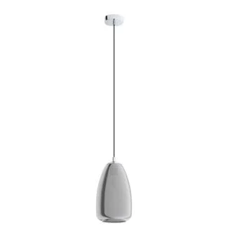 EGLO 98615 LAMPA ALOBRASE OPRAWA WISZĄCA HL/1 E27 Ø200 CHROM/SW-TRANSP.ALOBRASE