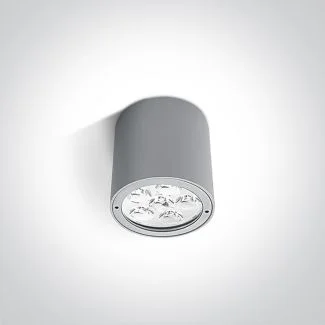 ONE LIGHT 67138C/G/D Modi szary zewnętrzny cylinder sufitowy 6000K 6x1W IP54