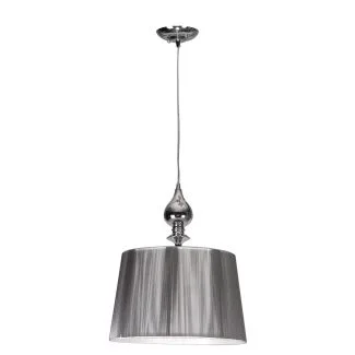 CANDELLUX 31-07155 GILLENIA ZWIS 1X60W E27 SREBRNA