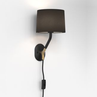 ASTRO 1479001 Arbor Plug-In lampa ścienna czarny