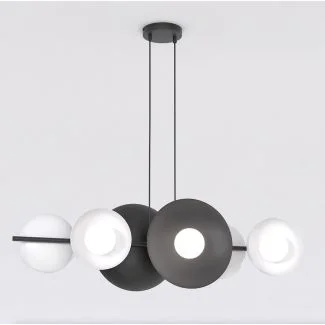 EMIBIG 1484/6 VOLUM 6 BL WHITE Lampa wisząca