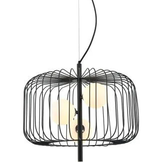 ITALUX Daren MDM-3936/3 BK lampa wisząca