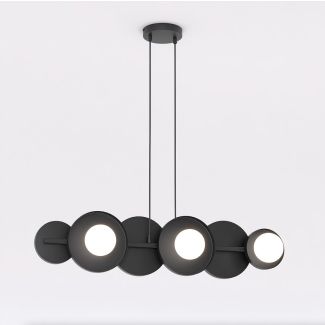 EMIBIG 1486/4 MODEL 4 BLACK Lampa wisząca