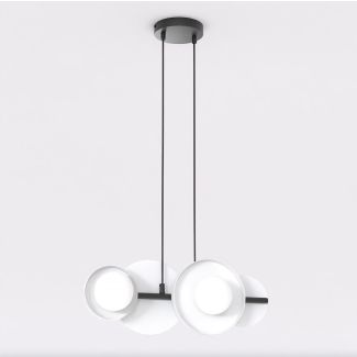 EMIBIG 1487/4 MODEL 4 BL WHITE Lampa wisząca