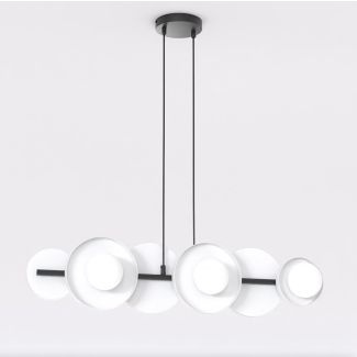 EMIBIG 1487/6 MODEL 6 BL WHITE Lampa wisząca