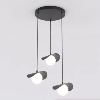 EMIBIG 1490/3PREM RITUAL 3 PREM BLACK Lampa wisząca