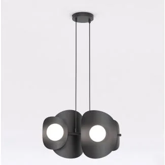 EMIBIG 1491/4 ELEMENTI 4 BLACK Lampa wisząca