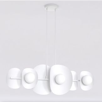 EMIBIG 1492/6 ELEMENTI 6 WHITE Lampa wisząca