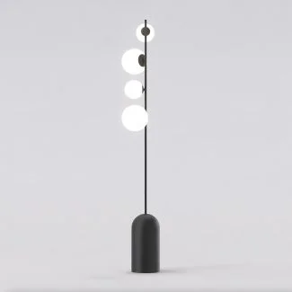 EMIBIG 1503/LP4 ETNO LP4 BLACK Lampa podłogowa
