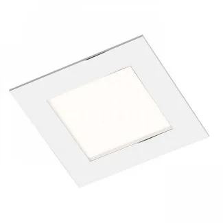 WYPRZEDAŻ RENDL R12187 SLENDER SQ 8 do wbudowania chrom 230V LED 3W 3000K