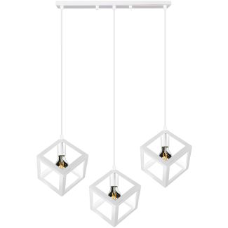 POLUX 312457 Lampa wisząca IL MIO SWEDEN 4486-3 3xE27 biały