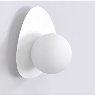 EMIBIG 1528/K1 OVO K1 WHITE Kinkiet