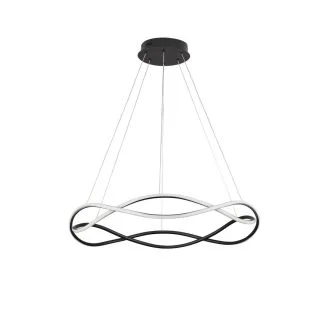 Luces Exclusivas CHAPA LE43294 LAMPA SUFITOWA LED czarny