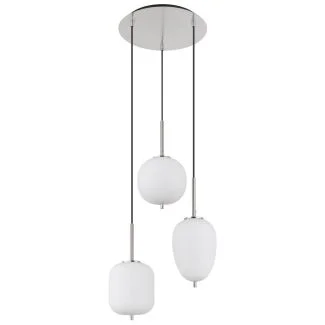 GLOBO 15345-3NO BLACKY I Lampa wisząca
