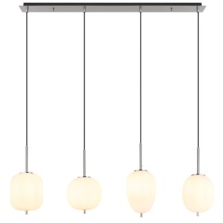 GLOBO 15345-4NO BLACKY I Lampa wisząca