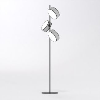 EMIBIG 1564/LP3 DRUMZ LP3 GRAY Lampa podłogowa