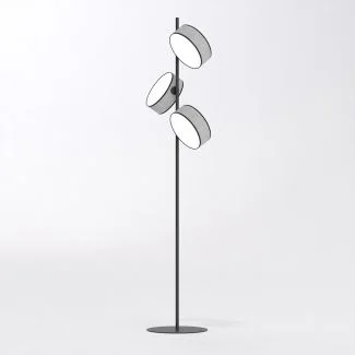 EMIBIG 1564/LP3 DRUMZ LP3 GRAY Lampa podłogowa