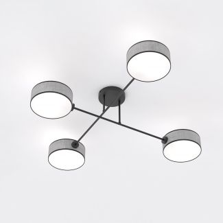 EMIBIG 1570/4 MAGA 4 GRAY Lampa sufitowa