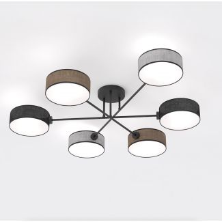 EMIBIG 1572/6 MAGA 6 MIX1 Lampa sufitowa