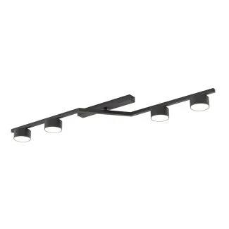 EMIBIG 1574/4 SKAN 4 BLACK Lampa sufitowa