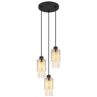 GLOBO 15799-3H BACKEY Lampa wisząca