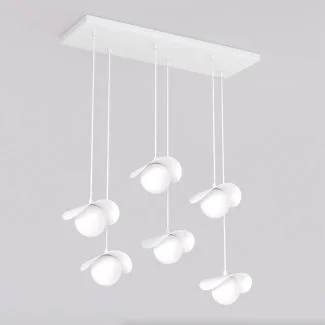 EMIBIG 1584/6 RITUAL 6 WHITE Lampa wisząca