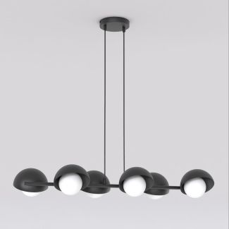 EMIBIG 1589/6 BOOM 6 BLACK Lampa wisząca
