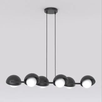 EMIBIG 1589/6 BOOM 6 BLACK Lampa wisząca