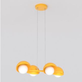 EMIBIG 1591/4 BOOM 4 ORANGE Lampa wisząca