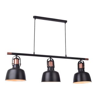 AZZARDO MD50686-3A-BK / AZ2144 Darling 3 line (black) Lampa wisząca