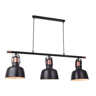AZZARDO MD50686-3A-BK / AZ2144 Darling 3 line (black) Lampa wisząca
