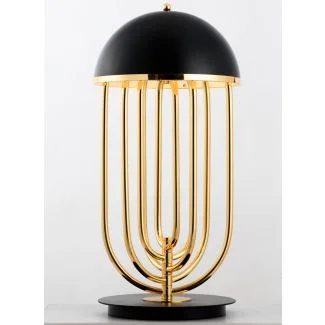 Step into design ST-1602 black Lampa stołowa DOLCE VITA czarno - złota