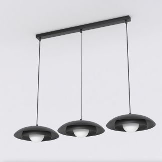 EMIBIG 1603/3 SKIN 3 BLACK Lampa wisząca