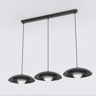 EMIBIG 1603/3 SKIN 3 BLACK Lampa wisząca