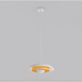 EMIBIG 1606/1 SKIN 1 WH ORANGE Lampa wisząca
