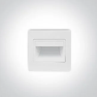 ONE LIGHT 68007/W/W Frixa biały wpust ścienny LED 3000K 1,5W