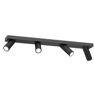 LUMINEX 1659 spot Tublon black 4xGU10