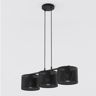 EMIBIG 1670/3 LUX 3 BLACK LAMPA WISZĄCA