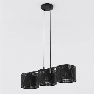 EMIBIG 1670/3 LUX 3 BLACK LAMPA WISZĄCA