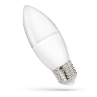 SPECTRUMLED 14223 Żarówka LED ŚWIECOWA E-27 230V 8W WW SPECTRUM