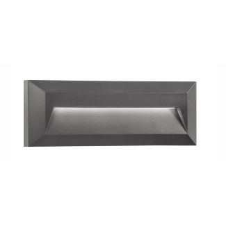 Luces Exclusivas TERRASSA LE71438 LAMPA ZEWNĘTRZNA ŚCIENNA szary