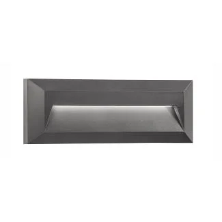 Luces Exclusivas TERRASSA LE71438 LAMPA ZEWNĘTRZNA ŚCIENNA szary