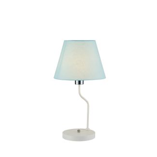 CANDELLUX 50501099 LAMPA STOŁOWA YORK 1 BIAŁY